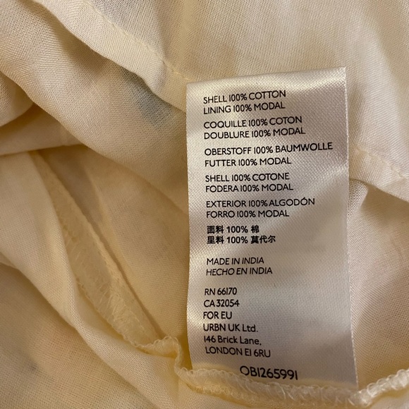 Free People Cream Floral Tunic - Picture 3 of 10